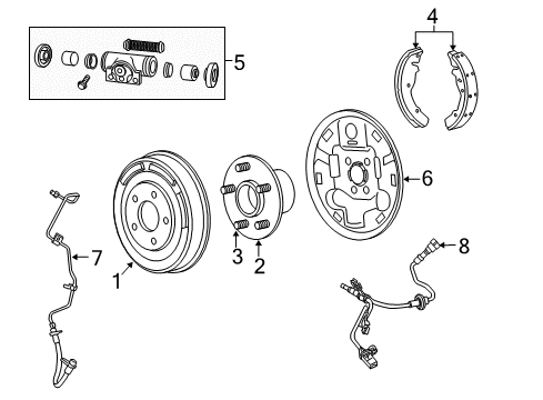 2008 Dodge Avenger Anti-Lock Brakes Diagram