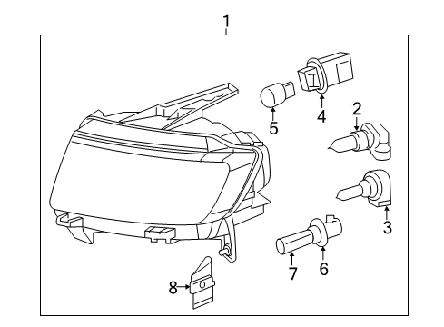 2015 Jeep Compass Bulbs Diagram