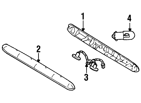 1997 Jeep Cherokee License Lamps Diagram