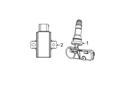 2011 Jeep Grand Cherokee Tire Pressure Monitoring Diagram