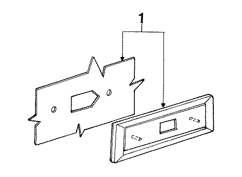 1985 Chrysler Town & Country Side Marker Lamps Diagram