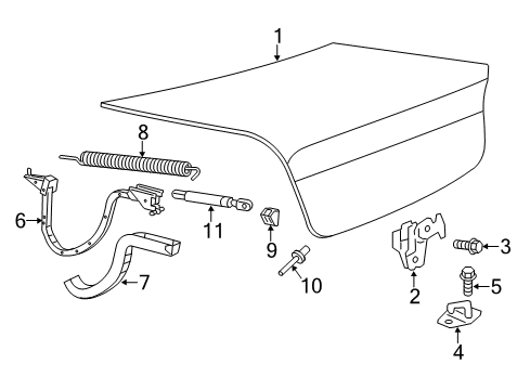 2022 Dodge Charger Trunk Diagram