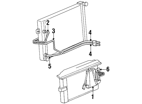 1995 Jeep Grand Cherokee Trans Oil Cooler Diagram