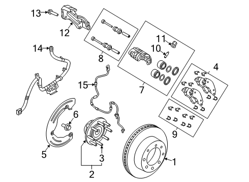 2022 Ram 2500 Front Brakes Diagram