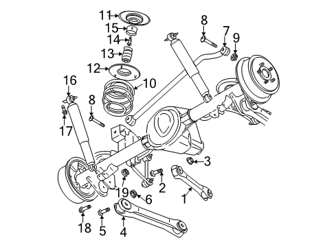 2003 Jeep Wrangler Rear Suspension Diagram