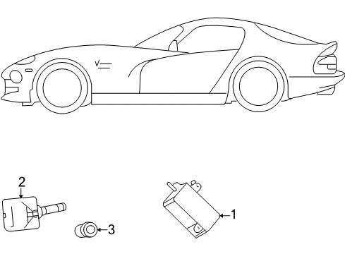 2008 Dodge Viper Tire Pressure Monitoring Diagram