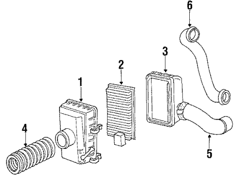1987 Chrysler LeBaron Intercooler Diagram
