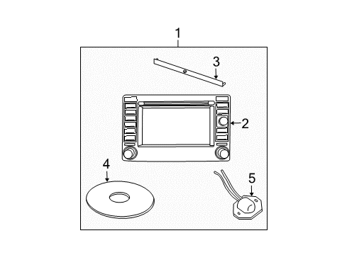 2005 Dodge Durango Navigation System Diagram