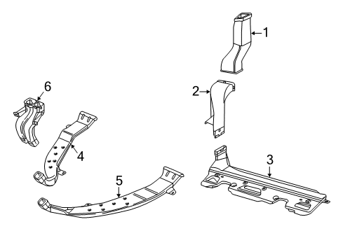 2020 Chrysler Voyager Ducts Diagram