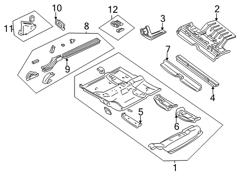 2000 Dodge Intrepid Floor Diagram