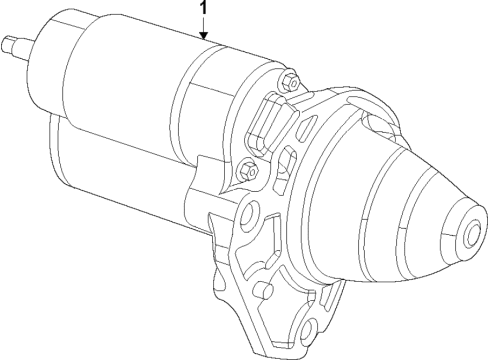 2019 Ram ProMaster 1500 Starter Diagram