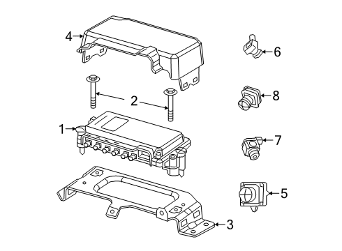 2022 Ram 2500 Electrical Components Diagram 1 - Thumbnail