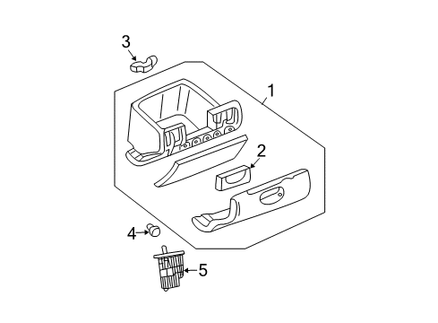 2005 Dodge Durango Glove Box Diagram