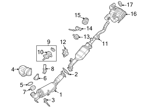 2022 Jeep Gladiator Diesel Aftertreatment System Diagram