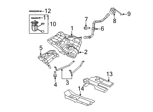 2011 Chrysler 200 Fuel Supply Diagram