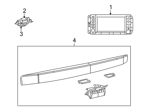 2009 Chrysler Aspen Electrical Components Diagram