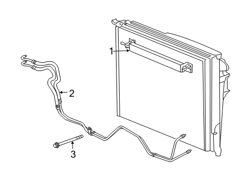 2007 Dodge Magnum Trans Oil Cooler Diagram 1 - Thumbnail