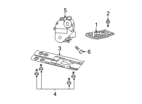 2003 Dodge Ram 3500 Shifter Trim Diagram 6 - Thumbnail