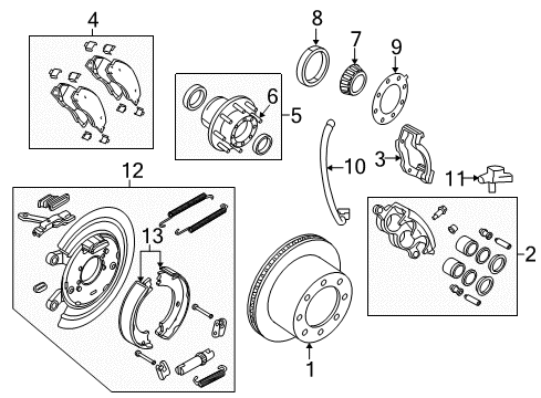 2017 Ram 3500 Anti-Lock Brakes Diagram