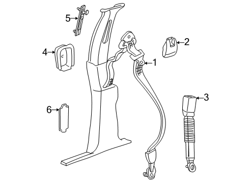 2003 Jeep Grand Cherokee Seat Belt Diagram