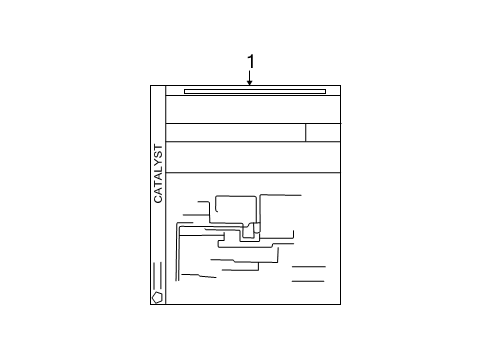2000 Dodge Intrepid Information Labels Diagram