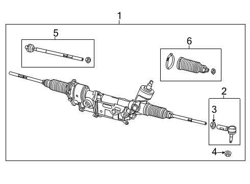 2024 Ram 1500 Steering Systems, Internal Components, Shroud, Switches Diagram 1 - Thumbnail