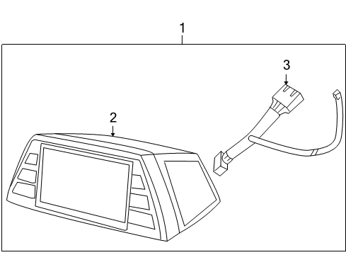 2008 Chrysler PT Cruiser Navigation System Diagram