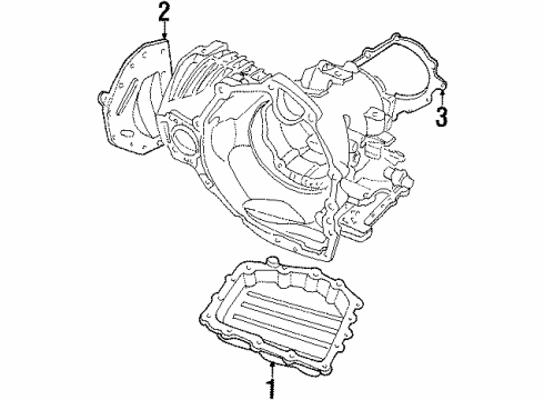 1998 Dodge Grand Caravan Transaxle Parts Diagram 3 - Thumbnail