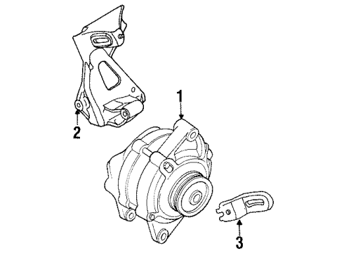 1997 Chrysler Sebring Alternator Diagram