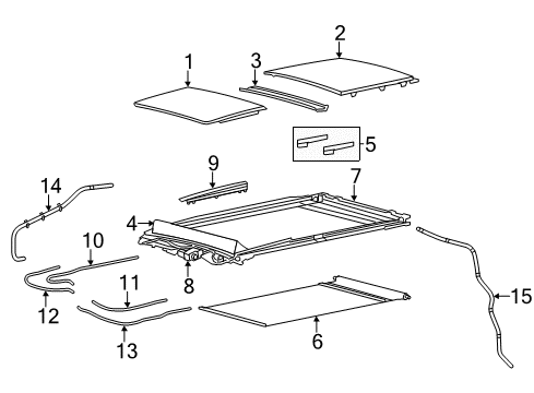 2019 Jeep Grand Cherokee Sunroof Diagram