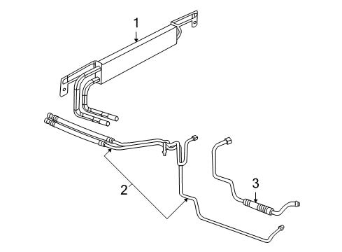 2012 Ram 3500 Power Steering Oil Cooler Diagram 2 - Thumbnail