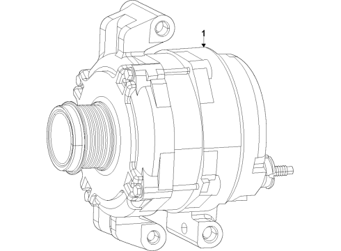 2018 Ram ProMaster City Alternator Diagram