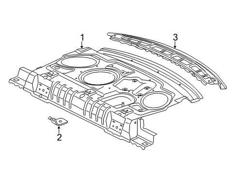 2015 Chrysler 200 Rear Body Diagram