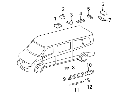 2007 Dodge Sprinter 3500 Switches Diagram