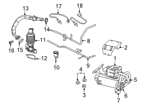 2008 Dodge Ram 1500 EGR System Diagram
