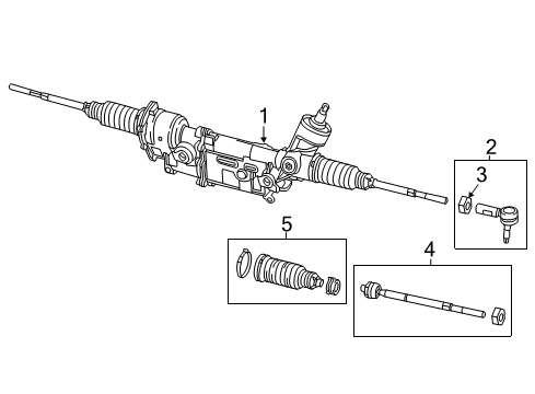 2022 Dodge Charger Steering Column & Wheel, Steering Gear & Linkage Diagram 3 - Thumbnail