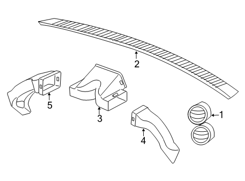 2009 Jeep Commander Ducts Diagram