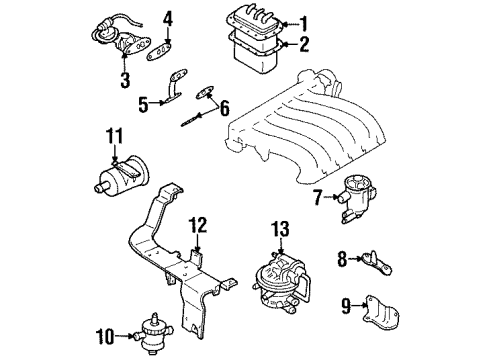 1999 Dodge Avenger EGR System Diagram
