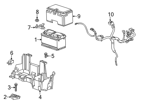 2024 Ram 1500 Classic Battery Diagram