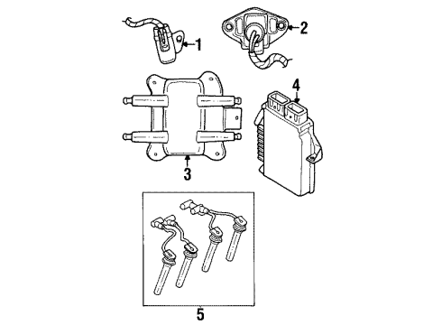 1997 Chrysler Cirrus Ignition System Diagram