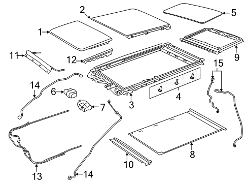 2020 Chrysler Voyager Sunroof Diagram