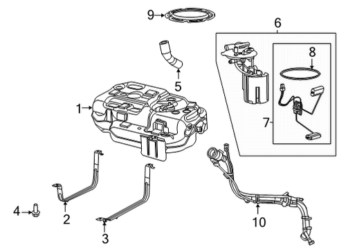 2021 Chrysler Pacifica Fuel Supply Diagram
