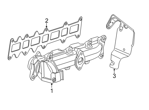 2016 Ram ProMaster 1500 Exhaust Manifold Diagram