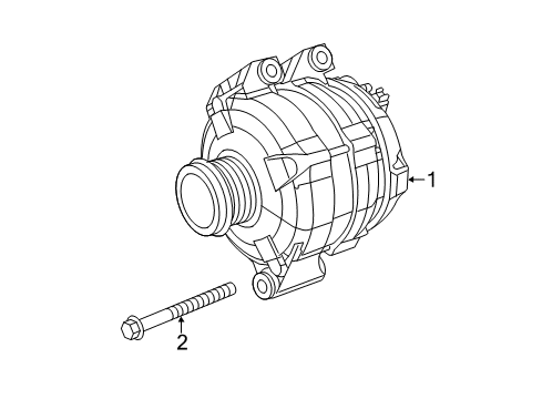 2011 Dodge Avenger Alternator Diagram 3 - Thumbnail