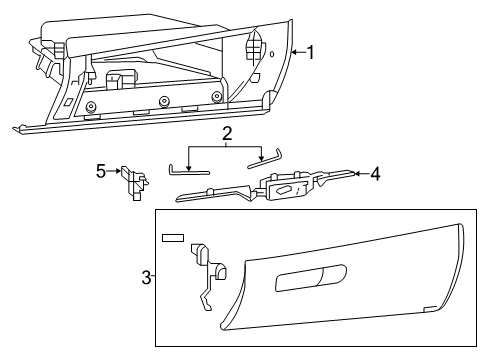 2013 Dodge Dart Glove Box Diagram