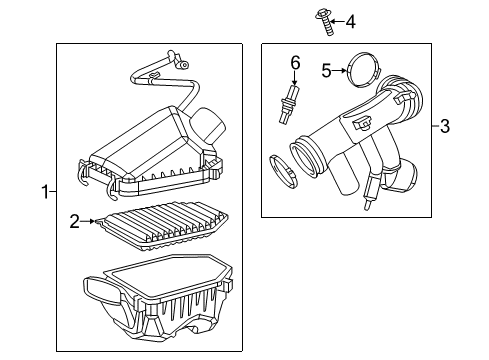 2016 Jeep Wrangler Air Inlet Diagram