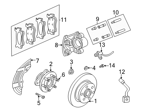 2000 Dodge Dakota Anti-Lock Brakes Diagram