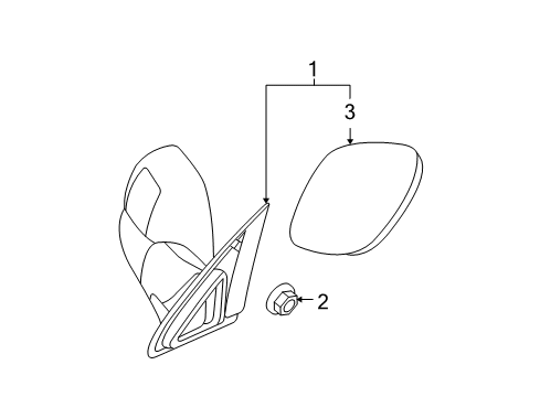 2011 Ram 1500 Outside Mirrors Diagram