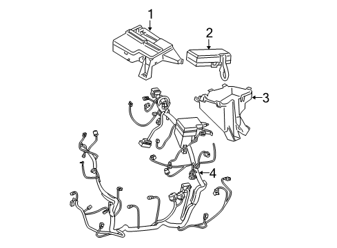 2000 Dodge Neon Electrical Components Diagram