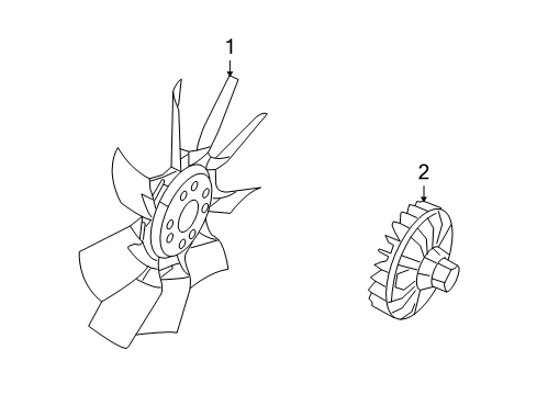 2009 Jeep Liberty Cooling System, Radiator, Water Pump, Cooling Fan Diagram